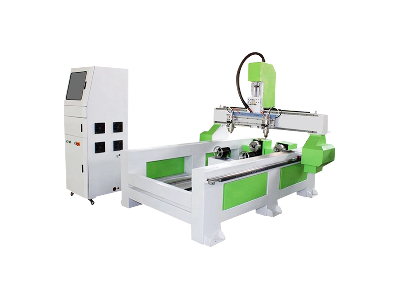 一拖二圓柱立體雕刻機 一拖二圓柱立體雕刻機